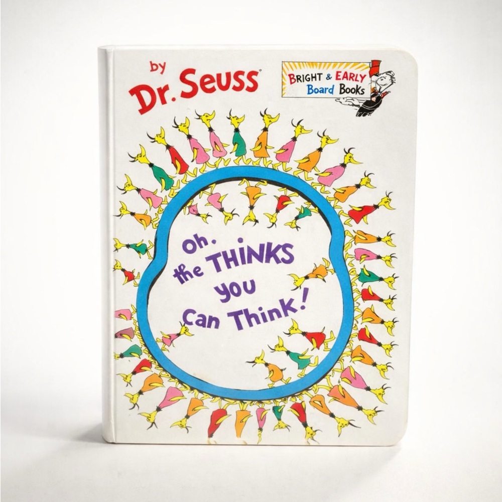 Dr. Seuss - Oh The Thinks You Can Think - Hard Cover Children's Book